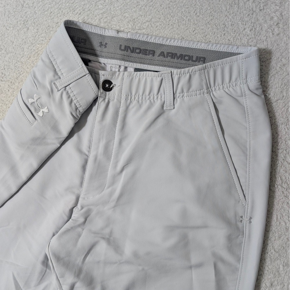 Under Armour Match Play Golf Pants Mens 36/30 Gray Stretch Performance‎ 1342263